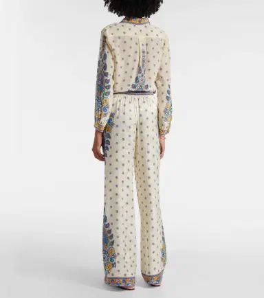 Etro Printed high-rise straight pants | Thumbnail 5 Etro Printed high-rise straight pants | Thumbnail 5