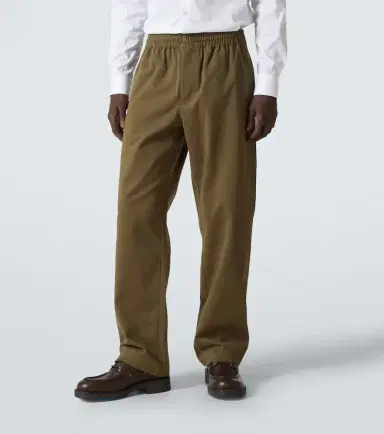 Burberry Cotton straight pants | Thumbnail 3 Burberry Cotton straight pants | Thumbnail 3
