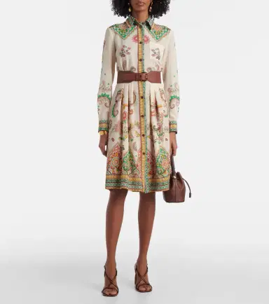 Etro Paisley midi dress | Thumbnail 2 Etro Paisley midi dress | Thumbnail 2
