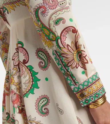Etro Paisley midi dress | Thumbnail 4 Etro Paisley midi dress | Thumbnail 4