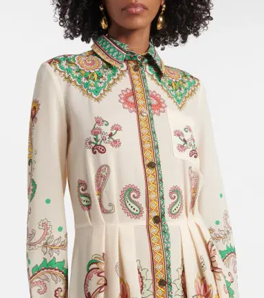 Etro Paisley midi dress | Thumbnail 6 Etro Paisley midi dress | Thumbnail 6