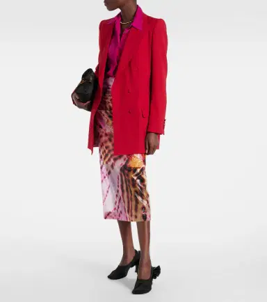 Dries Van Noten Ruffled leather-trimmed mesh pumps | Thumbnail 5 Dries Van Noten Ruffled leather-trimmed mesh pumps | Thumbnail 5