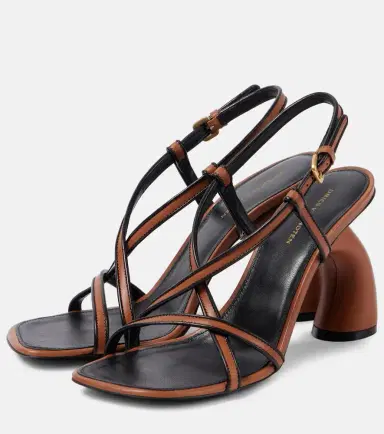Dries Van Noten 95 leather sandals | Thumbnail 3 Dries Van Noten 95 leather sandals | Thumbnail 3