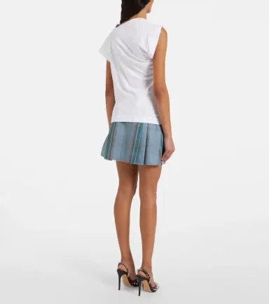 Vivienne Westwood Hebo asymmetric cotton jersey T-shirt | Thumbnail 2 Vivienne Westwood Hebo asymmetric cotton jersey T-shirt | Thumbnail 2