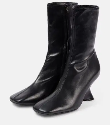 Dries Van Noten Leather ankle boots | Thumbnail 2 Dries Van Noten Leather ankle boots | Thumbnail 2