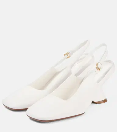 Dries Van Noten 75 leather wedges | Thumbnail 4 Dries Van Noten 75 leather wedges | Thumbnail 4