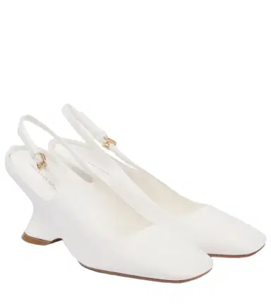 Dries Van Noten 75 leather wedges | Thumbnail 1 Dries Van Noten 75 leather wedges | Thumbnail 1