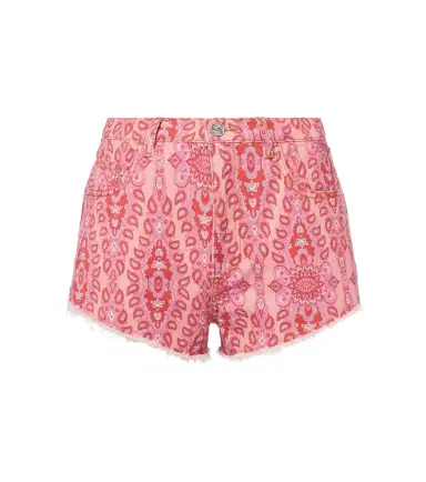 Etro Printed denim shorts | Thumbnail 1 Etro Printed denim shorts | Thumbnail 1