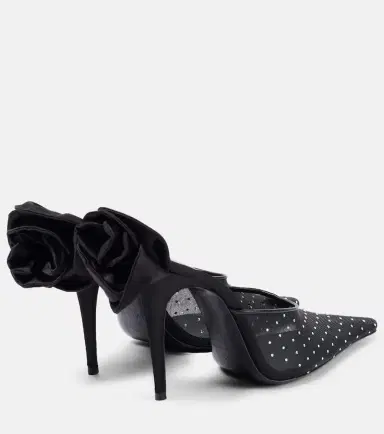 Magda Butrym Crystal-embellished mesh pumps | Thumbnail 2 Magda Butrym Crystal-embellished mesh pumps | Thumbnail 2