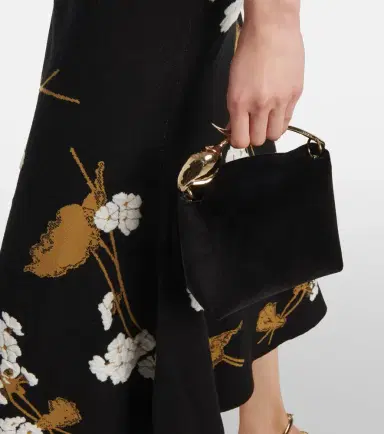 Erdem Bloom Mini velvet tote bag | Thumbnail 5 Erdem Bloom Mini velvet tote bag | Thumbnail 5