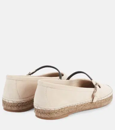Brunello Cucinelli Monili suede espadrilles | Thumbnail 3 Brunello Cucinelli Monili suede espadrilles | Thumbnail 3