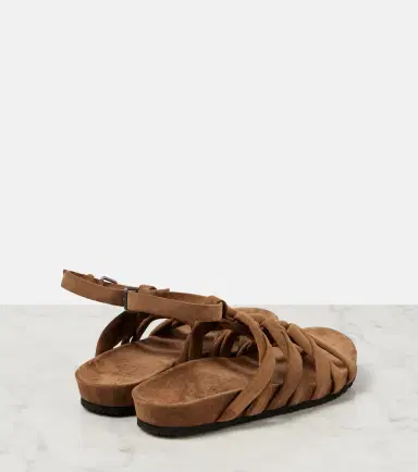 Brunello Cucinelli Suede sandals | Thumbnail 3 Brunello Cucinelli Suede sandals | Thumbnail 3