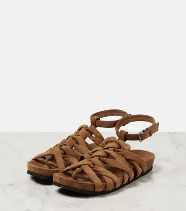 Brunello Cucinelli Suede sandals | Thumbnail 4 Brunello Cucinelli Suede sandals | Thumbnail 4
