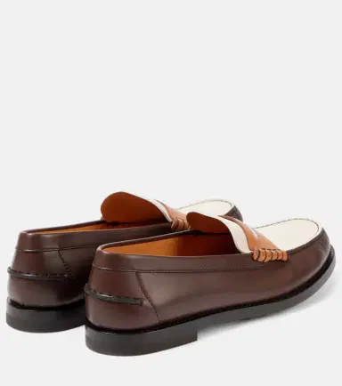Tod's Colorblocked leather penny loafers | Thumbnail 3 Tod's Colorblocked leather penny loafers | Thumbnail 3