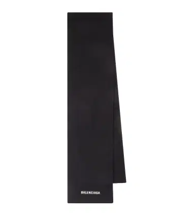 Balenciaga Logo wool-blend scarf | Thumbnail 1 Balenciaga Logo wool-blend scarf | Thumbnail 1