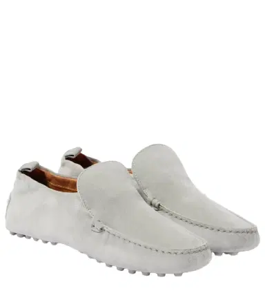 Tod's Gommino suede driving shoes | Thumbnail 1 Tod's Gommino suede driving shoes | Thumbnail 1