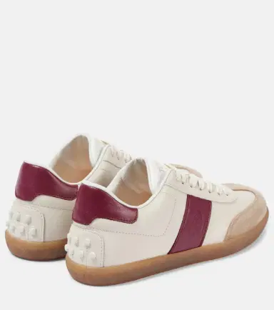 Tod's Tabs suede-trimmed leather sneakers | Thumbnail 5 Tod's Tabs suede-trimmed leather sneakers | Thumbnail 5