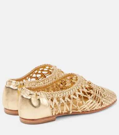 Simkhai Eden metallic leather ballet flats | Thumbnail 5 Simkhai Eden metallic leather ballet flats | Thumbnail 5