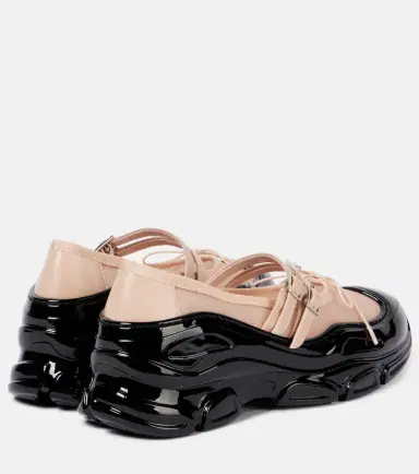 Simone Rocha Tracker leather-trimmed Mary Jane flats | Thumbnail 4 Simone Rocha Tracker leather-trimmed Mary Jane flats | Thumbnail 4