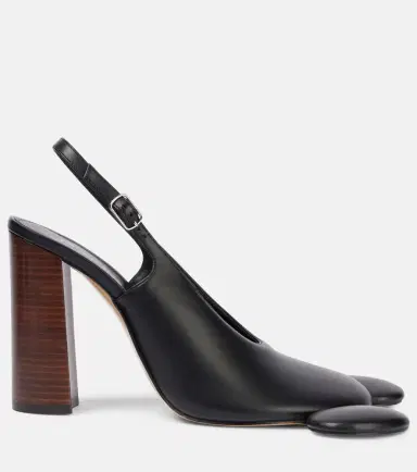 Coperni x Disney Mickey leather slingback pumps | Thumbnail 3 Coperni x Disney Mickey leather slingback pumps | Thumbnail 3