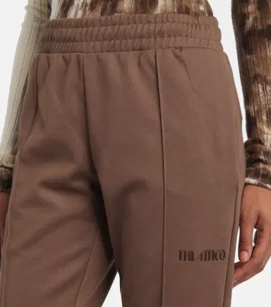 The Attico Logo cotton-blend jersey sweatpants | Thumbnail 4 The Attico Logo cotton-blend jersey sweatpants | Thumbnail 4