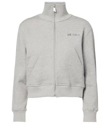 The Attico Cotton fleece track jacket | Thumbnail 1 The Attico Cotton fleece track jacket | Thumbnail 1