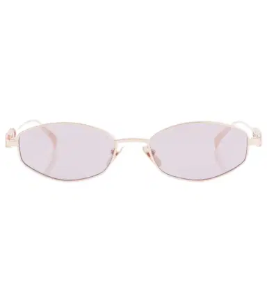 Gucci Logo embellished oval sunglasses | Thumbnail 1 Gucci Logo embellished oval sunglasses | Thumbnail 1