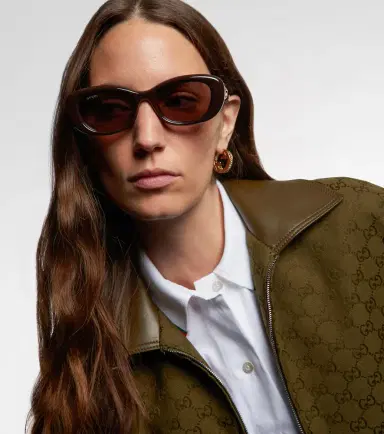 Gucci Double G oval sunglasses | Thumbnail 3 Gucci Double G oval sunglasses | Thumbnail 3