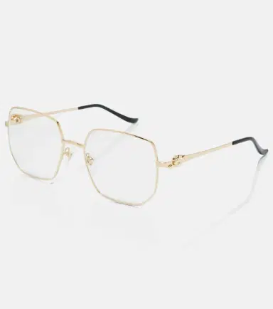 Cartier Eyewear Collection Panthère de Cartier square glasses | Thumbnail 5 Cartier Eyewear Collection Panthère de Cartier square glasses | Thumbnail 5