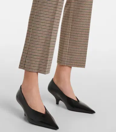 Veronica Beard Arte Houndstooth high-rise cropped pants | Thumbnail 6 Veronica Beard Arte Houndstooth high-rise cropped pants | Thumbnail 6