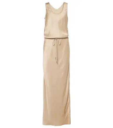 Brunello Cucinelli Satin maxi dress | Thumbnail 1 Brunello Cucinelli Satin maxi dress | Thumbnail 1