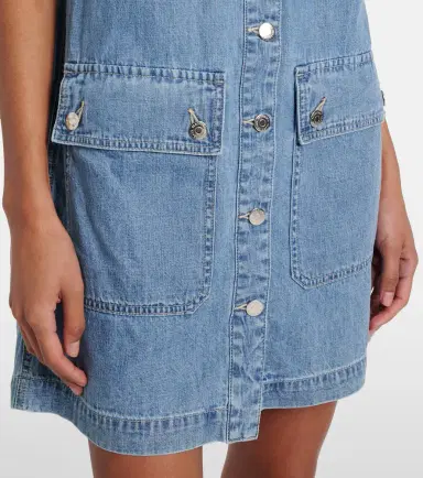 Veronica Beard Warren denim shirt dress | Thumbnail 2 Veronica Beard Warren denim shirt dress | Thumbnail 2