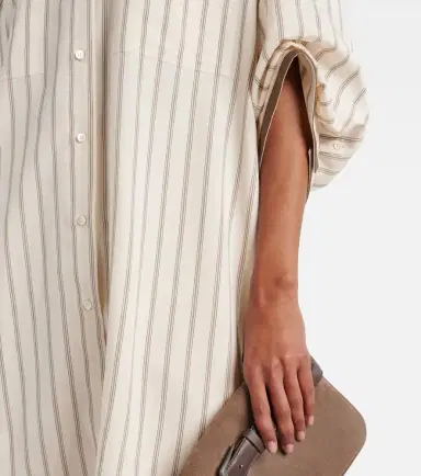 Brunello Cucinelli Silk-blend shirt | Thumbnail 4 Brunello Cucinelli Silk-blend shirt | Thumbnail 4