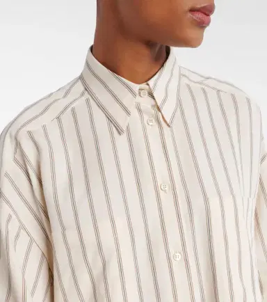 Brunello Cucinelli Silk-blend shirt | Thumbnail 5 Brunello Cucinelli Silk-blend shirt | Thumbnail 5