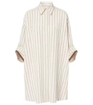 Brunello Cucinelli Silk-blend shirt | Thumbnail 1 Brunello Cucinelli Silk-blend shirt | Thumbnail 1