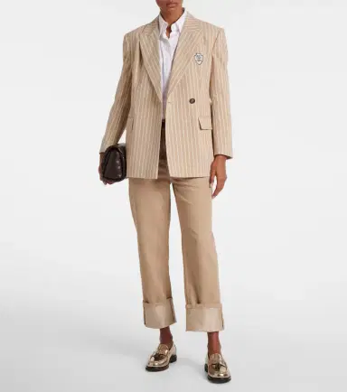 Brunello Cucinelli Mid-rise straight jeans | Thumbnail 6 Brunello Cucinelli Mid-rise straight jeans | Thumbnail 6