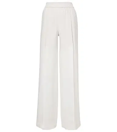 Brunello Cucinelli Linen wide-leg pants | Thumbnail 1 Brunello Cucinelli Linen wide-leg pants | Thumbnail 1