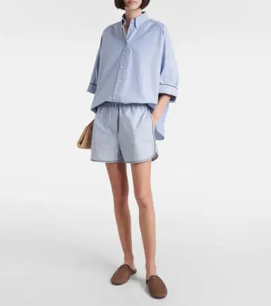 Brunello Cucinelli Cotton shorts | Thumbnail 2 Brunello Cucinelli Cotton shorts | Thumbnail 2