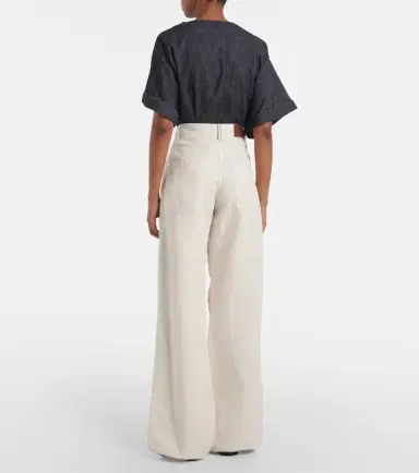 Brunello Cucinelli Wide-leg jeans | Thumbnail 3 Brunello Cucinelli Wide-leg jeans | Thumbnail 3