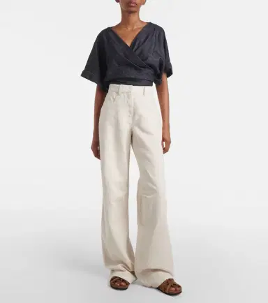 Brunello Cucinelli Wide-leg jeans | Thumbnail 5 Brunello Cucinelli Wide-leg jeans | Thumbnail 5
