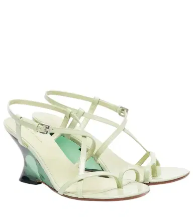 Dries Van Noten Bulle 105 patent leather mules | Thumbnail 1 Dries Van Noten Bulle 105 patent leather mules | Thumbnail 1