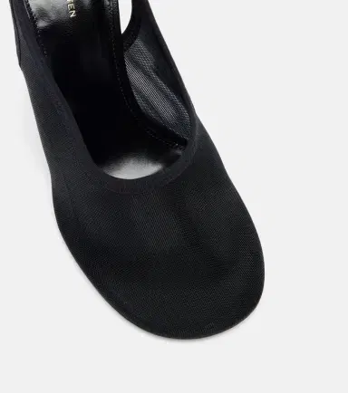 Dries Van Noten Mesh wedge slingback pumps | Thumbnail 4 Dries Van Noten Mesh wedge slingback pumps | Thumbnail 4