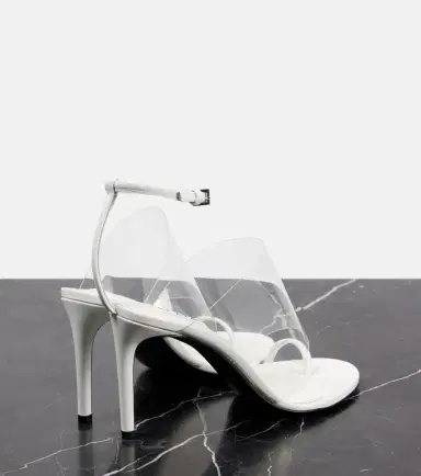 Alaïa Alaïa Plexi 90 leather & PU sandals | Thumbnail 3 Alaïa Alaïa Plexi 90 leather & PU sandals | Thumbnail 3