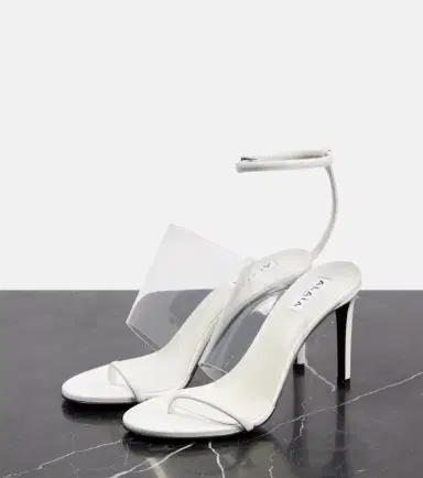 Alaïa Alaïa Plexi 90 leather & PU sandals | Thumbnail 5 Alaïa Alaïa Plexi 90 leather & PU sandals | Thumbnail 5