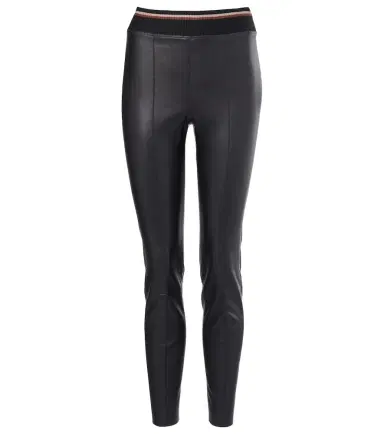 Brunello Cucinelli Leather slim pants | Thumbnail 1 Brunello Cucinelli Leather slim pants | Thumbnail 1