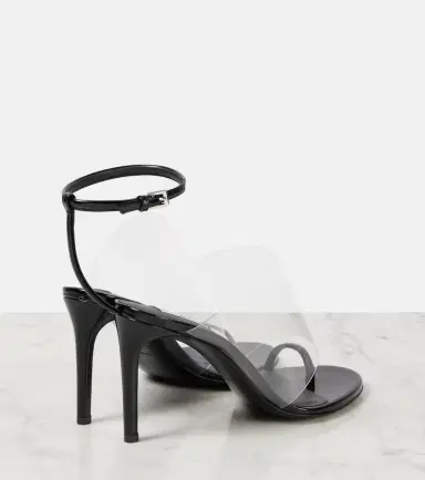 Alaia Alaïa Plexi 90 leather & PU sandals | Thumbnail 4 Alaia Alaïa Plexi 90 leather & PU sandals | Thumbnail 4