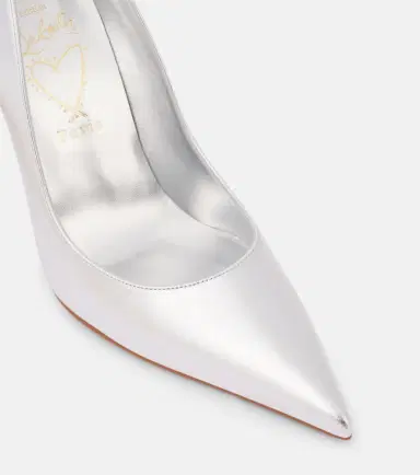 Christian Louboutin Miss Z 100 metallic leather pumps | Thumbnail 4 Christian Louboutin Miss Z 100 metallic leather pumps | Thumbnail 4