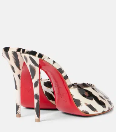Christian Louboutin Miss Z 100 patent leather mules | Thumbnail 3 Christian Louboutin Miss Z 100 patent leather mules | Thumbnail 3