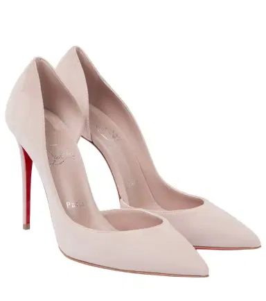 Christian Louboutin Iriza 100 suede pumps | Thumbnail 1 Christian Louboutin Iriza 100 suede pumps | Thumbnail 1