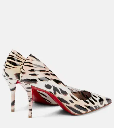 Christian Louboutin Miss Z 80 printed patent leather pumps | Thumbnail 2 Christian Louboutin Miss Z 80 printed patent leather pumps | Thumbnail 2